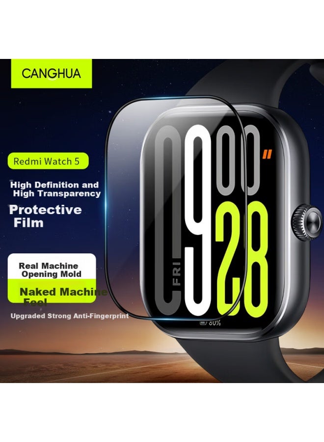 Canghua Redmi Watch 5 حامي الشاشة، فيلم عالي الوضوح مضاد للصدمات مضاد للخدش مضاد لبصمات الأصابع لـ Redmi Watch 5 - Image 1