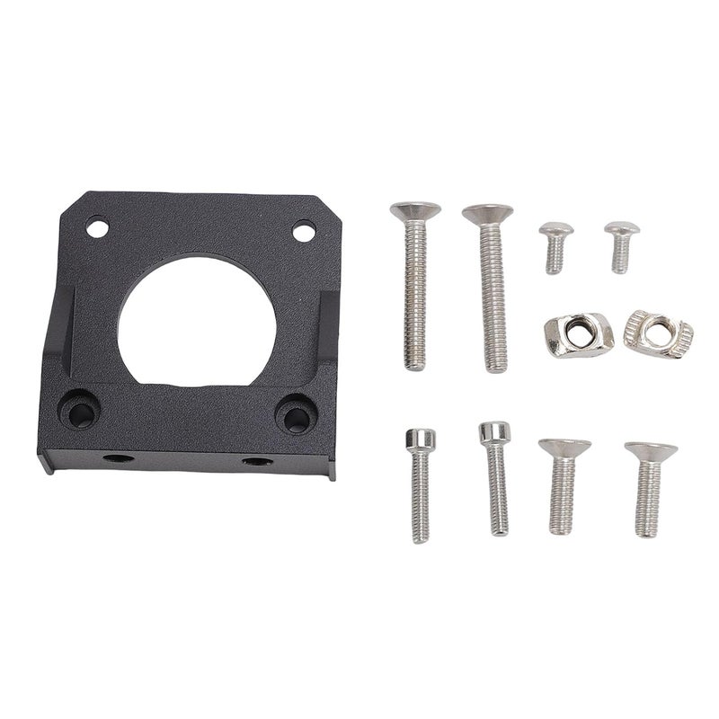 قوس محرك المحور Z المؤكسد الأسود من سبائك الألومنيوم لطابعة Ender 3 CR 10 ثلاثية الأبعاد - Image 1