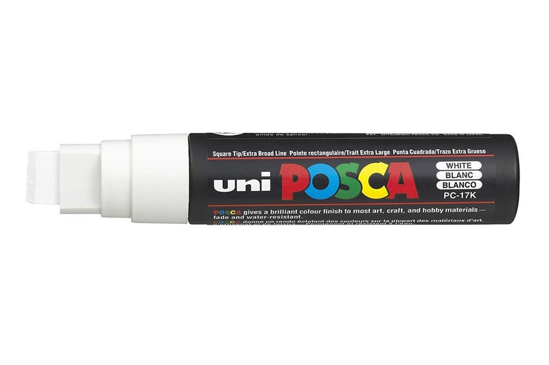 POSCA UNI POSCA PC-17K PACK OF 5 - WHITE