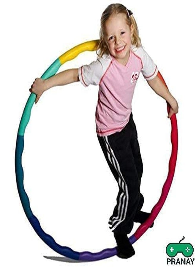 KERBRO Hula Hoop for Kids & Adults - Colorful Exercise Ring for Fitness, Fun & Play - Hoopa Hula Toy for Boys & Girls (Multicolor) - Image 3