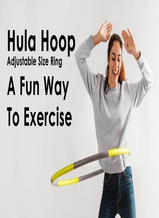 KERBRO Hula Hoop for Kids & Adults - Colorful Exercise Ring for Fitness, Fun & Play - Hoopa Hula Toy for Boys & Girls (Multicolor) - Image 4
