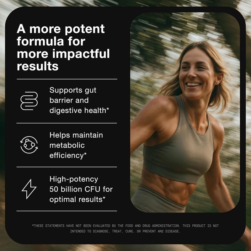 Toniiq Lactobacillus Gasseri  Ultra High Strength 50 Billion CFU  Delayed Release Capsules  Made with Prebiotic Inulin Fiber  Supports Digestive Health  Gut Flora  ThirdParty Lab Tested  60 Capsules - Image 4