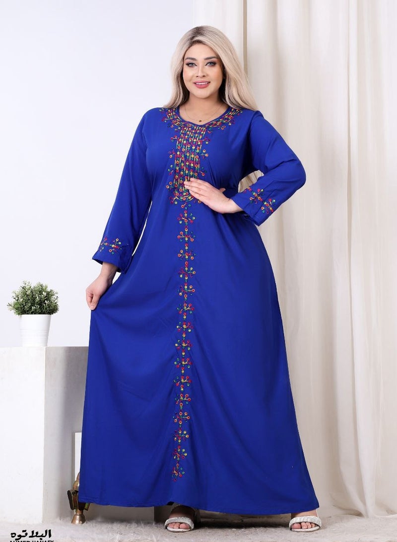 Women's cotton jalabiya  - Image 2