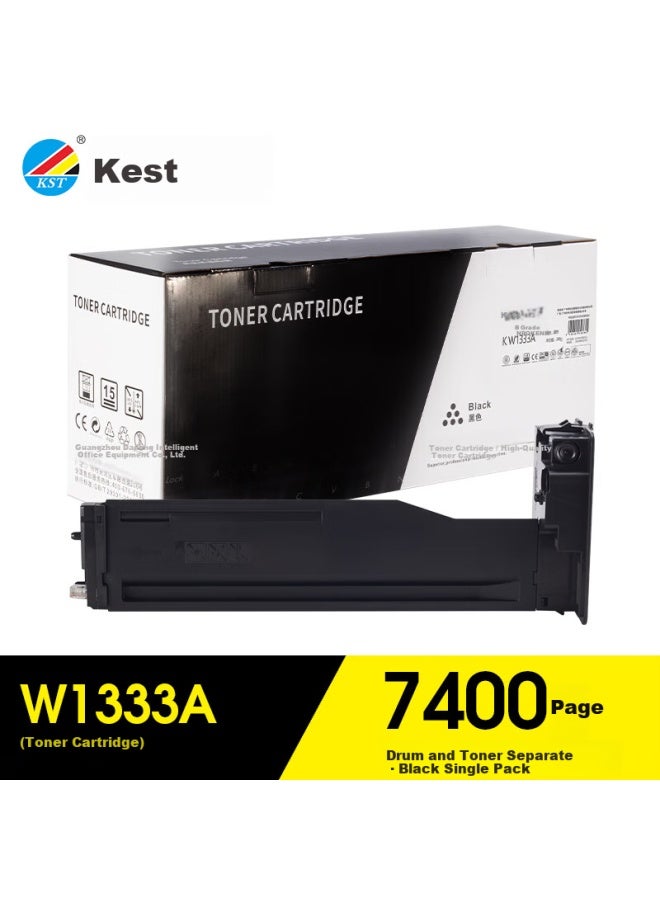 Kst K W1333a Black Toner Cartridge 7400 Pages Professional Edition - Image 1