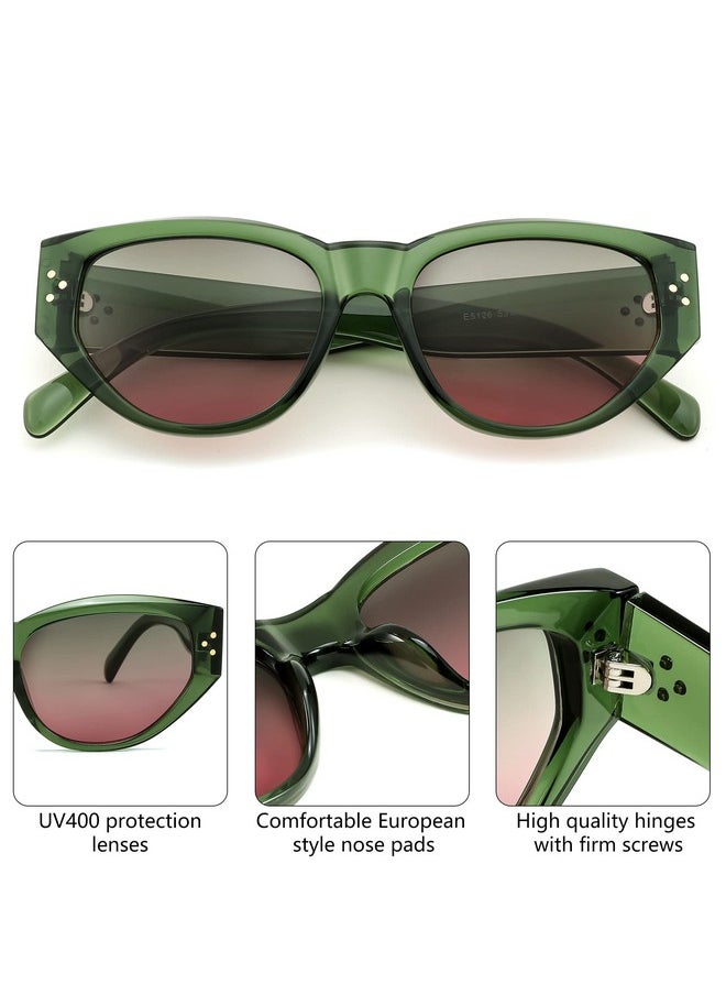 FEISEDY - Cat Eye Sunglasses For Women Retro Trends Womens Fashion Cateye Shades Uv400 Sunnies B2365 - Image 1