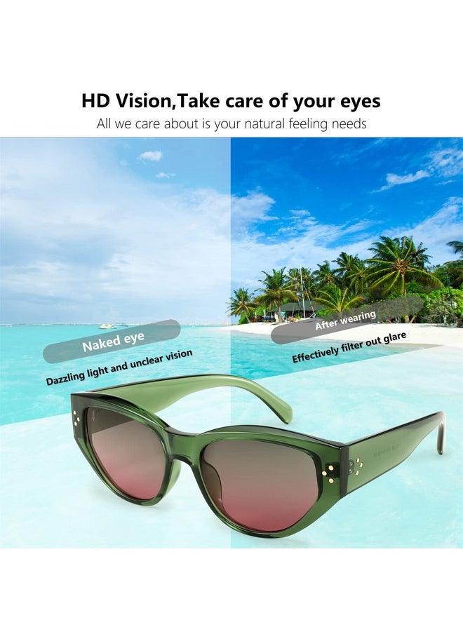 FEISEDY - Cat Eye Sunglasses For Women Retro Trends Womens Fashion Cateye Shades Uv400 Sunnies B2365 - Image 1