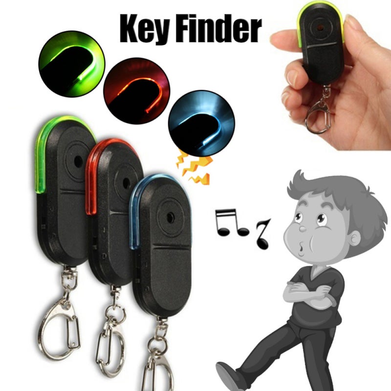 Key Finder: 10 Meter Range, LED Torch, Sound Remote Control - Portable Anti-Lost Locator Keychain for Item Tracking at Home and Outdoor Use - Image 5