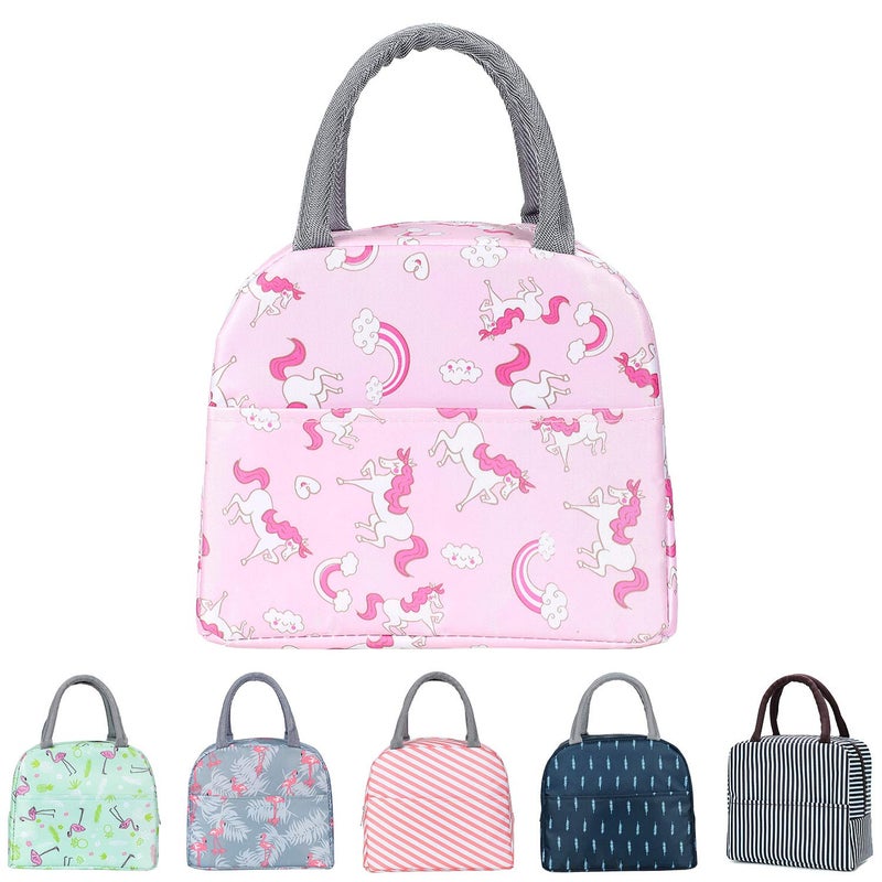YumSur Lunch Bag Insulated Tote Bag Lunch Box Resuable Cooler Bag Lunch Container Waterproof Lunch Holder for WomenMenStudent and Kid
