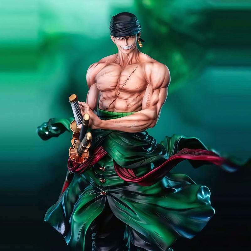 One Piece Gold Mountain Zoro GK Statue PVC Figure - Image 1