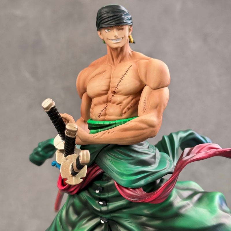 One Piece Gold Mountain Zoro GK Statue PVC Figure - Image 4
