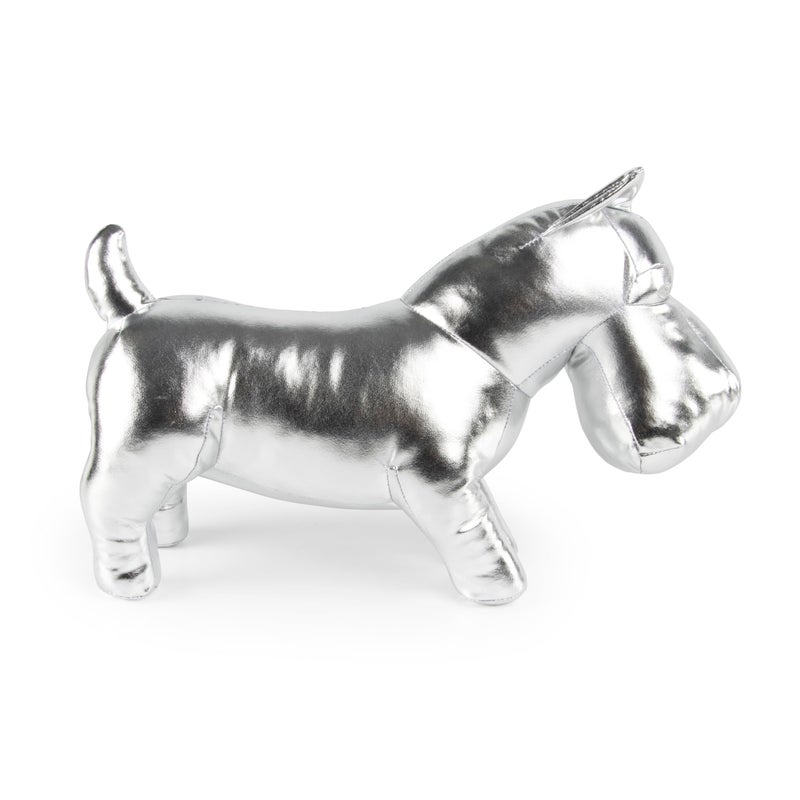 Jay Franco Monopoly Plush Pillow Buddy - Soft Plushie Stuffed Pillow  15 Inches Silver - Monopoly Dog - Image 2