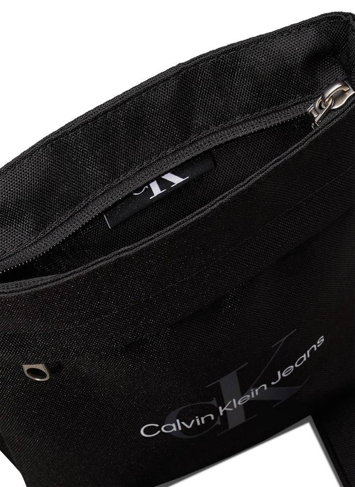Calvin Klein Jeans Front Zip Logo Messenger Bag  - Image 4
