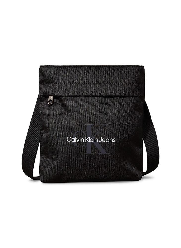 Calvin Klein Jeans Front Zip Logo Messenger Bag  - Image 1
