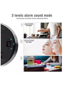 General Magnetic rotary timer, LED display timer, kitchen timer, kitchen baking and student learning self-discipline time management stopwatch countdown timer  - Image 5