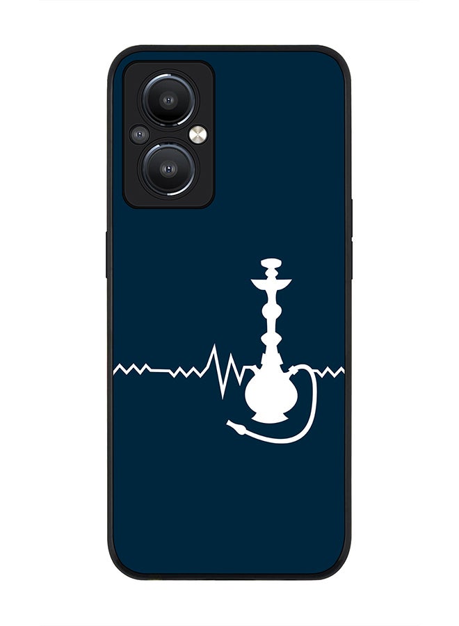 Stylizedd Rugged Black edge case for Reno8 Z 5G / Reno8 Lite 5G / Reno7 Z 5G Slim fit Soft Case Flexible Rubber Edges Anti Drop TPU Gel Thin Cover - Sheesha - Image 1