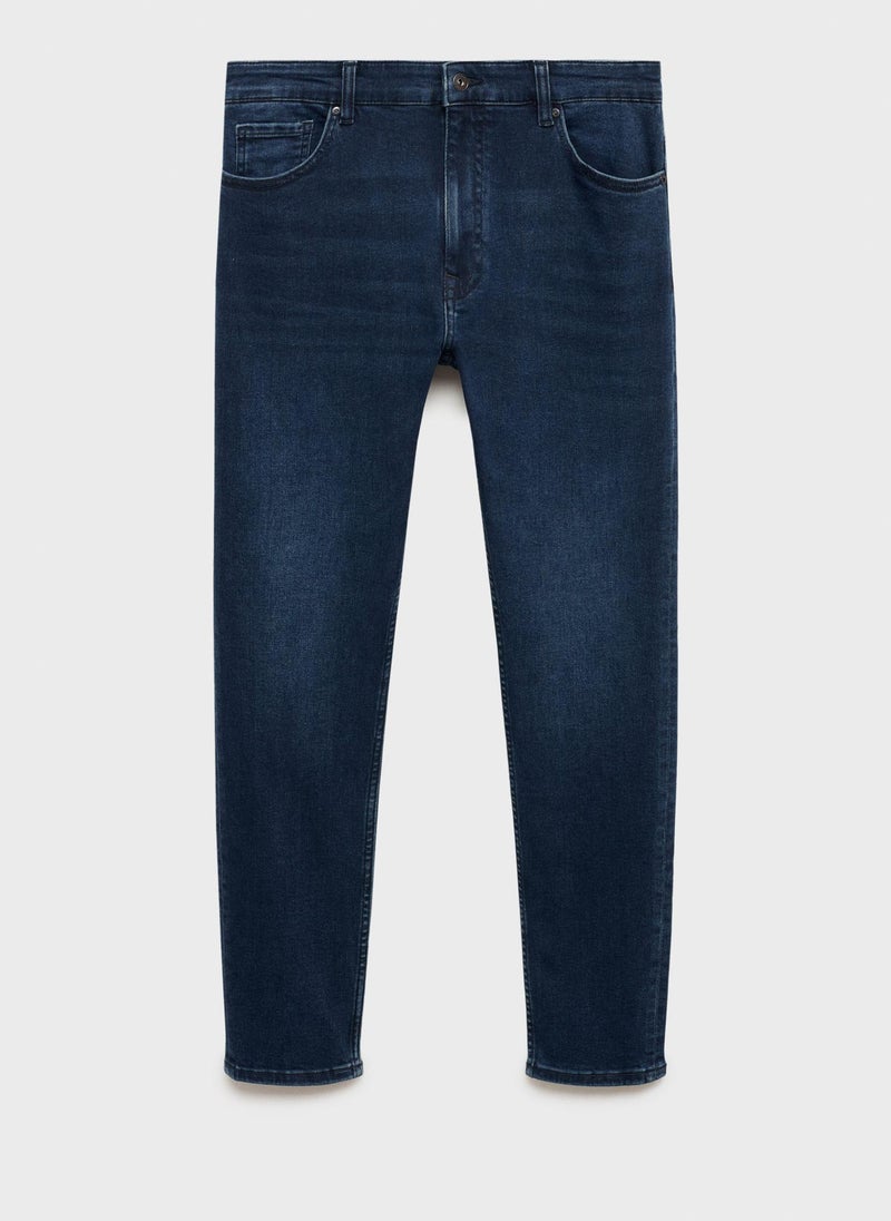 Mango Man Rinse Skinny Fit Jeans  - Image 5