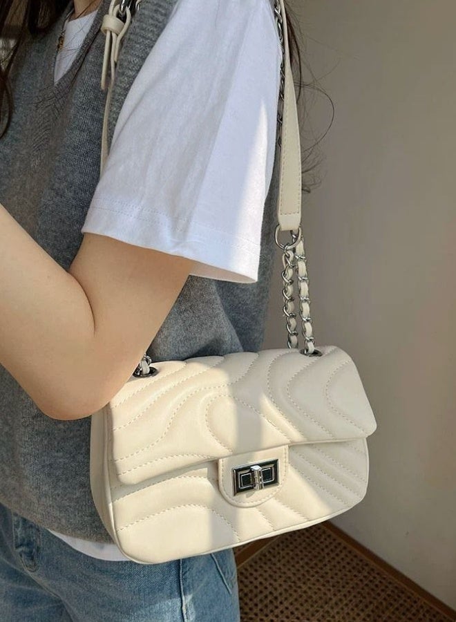 SHABILI Women's Versatile Shoulder Bag, Ladies PU Leather Crossbody Bag Side Bag Sling Bag Carry Bag, Daily Commuting Satchel Bag Handbag Phone Bag Tote Bags Clutch Bag Small Bag for Girls, College Students  - Image 2