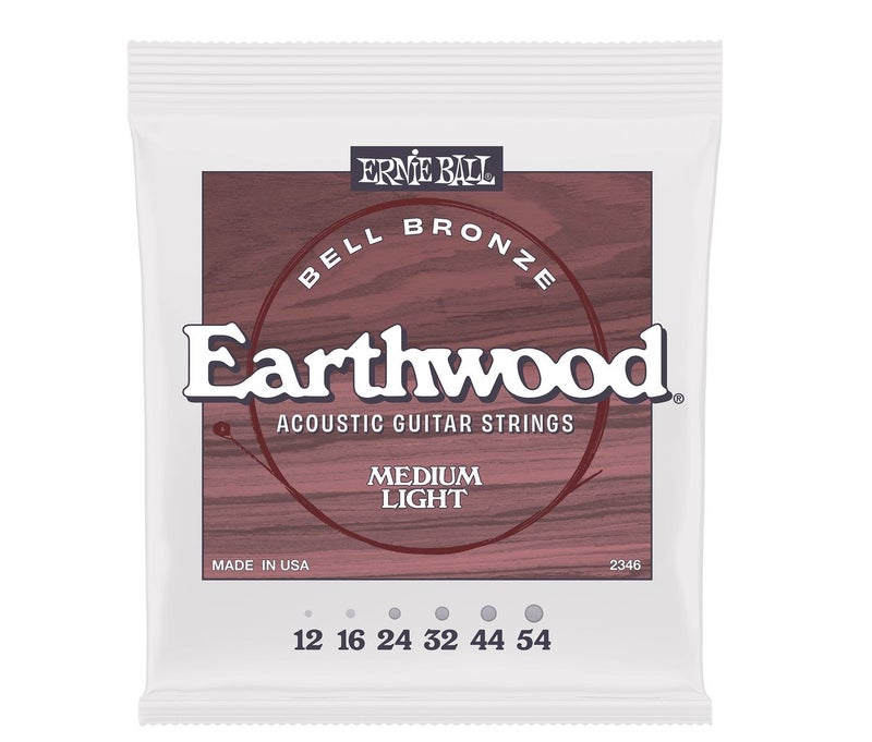 Ernie Ball P02346 Earthwood Bell Bronze Acoustic Guitar Strings - Image 1