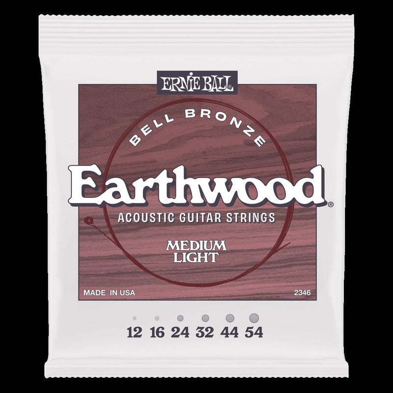 Ernie Ball P02346 Earthwood Bell Bronze Acoustic Guitar Strings - Image 3