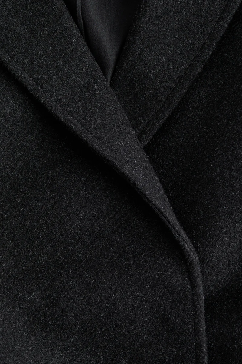 H&M  Felted tie-belt coat for Women | Best Price UAE
