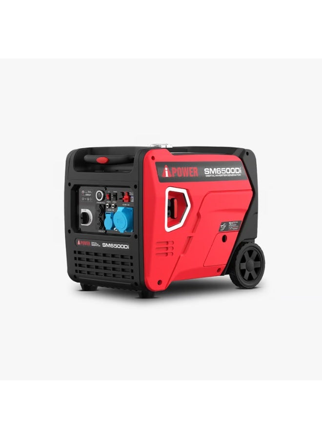 AiPower Portable Inverter Generator, 6500W Starting, 5500W Running, Wheeled, Model GM65000Di - Image 2