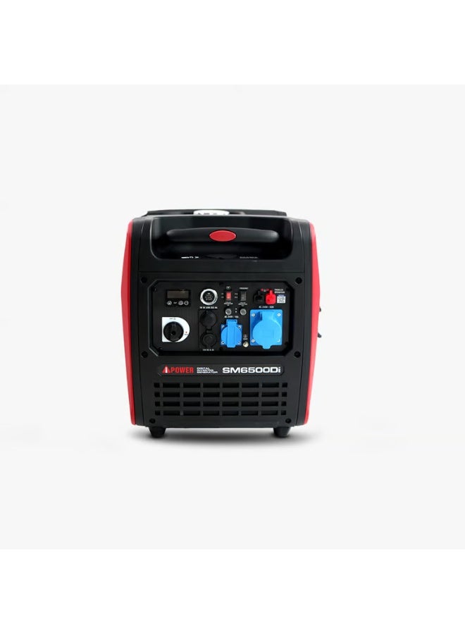 AiPower Portable Inverter Generator, 6500W Starting, 5500W Running, Wheeled, Model GM65000Di - Image 1