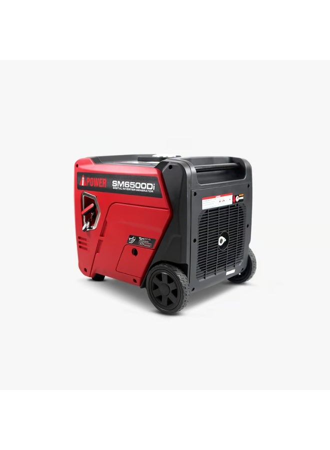 AiPower Portable Inverter Generator, 6500W Starting, 5500W Running, Wheeled, Model GM65000Di - Image 4