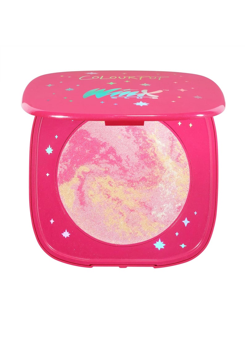 COLOURPOP ColourPop Super Shock Highlighter Makeup  HighPigment CrmePowder Face Makeup  Buildable  Blendable Formula with a Unique Bouncy Texture  Magix Gem 015 oz 