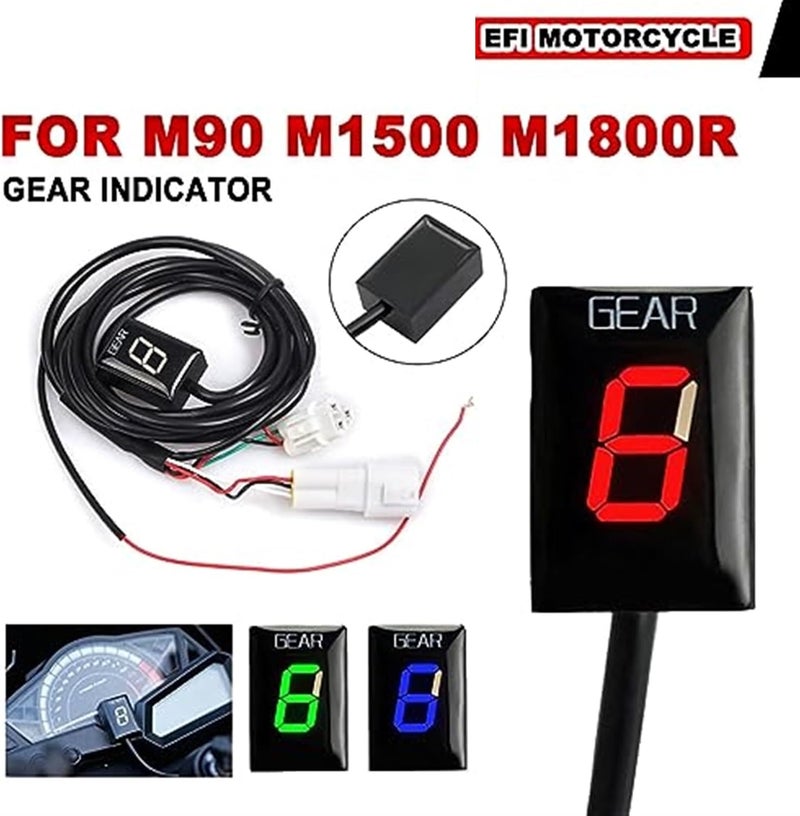 Vuzmode Motorcycle 1-6 Speed Gear Indicator - Image 5