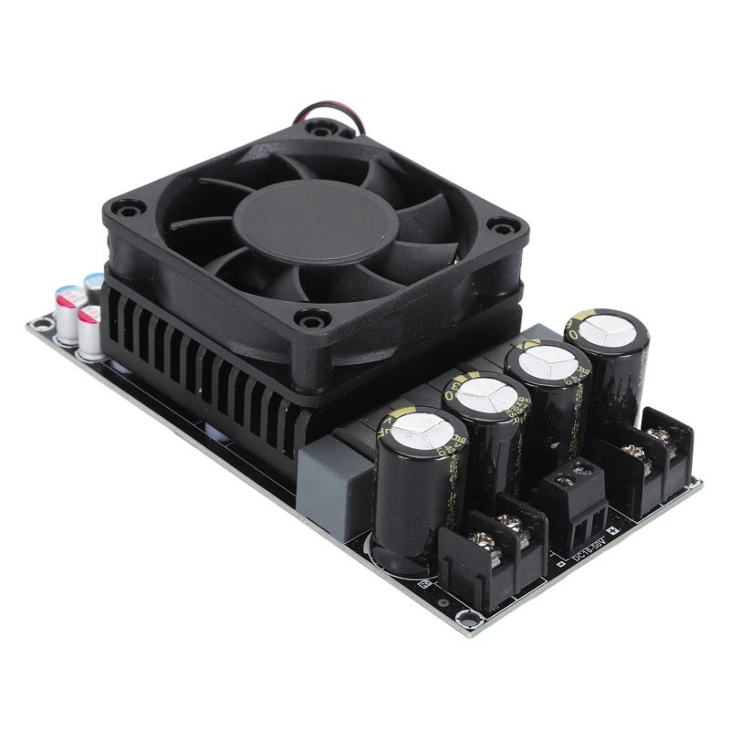 لوحة مكبرات الصوت الرقمية بشرائح TPA3255 300+300W قناة مزدوجة 600W أحادية القناة - جسر أحادي النقر ومبرد حراري سميء ومكبر لمحبي الصوت الهاي فاي وملء صوتيات الطرفية المستقلة - Image 5