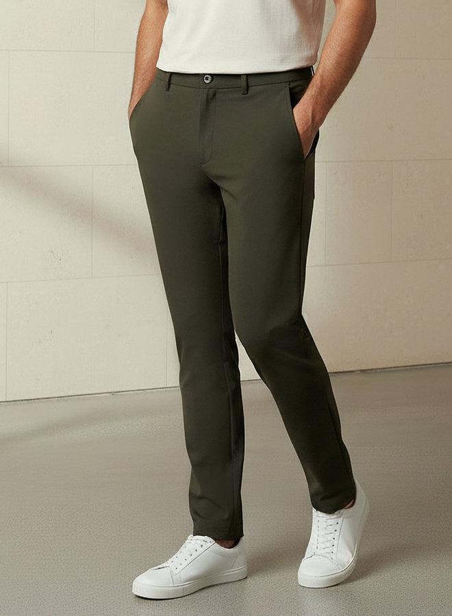 Iconic Men Slim Fit Trousers - Image 1