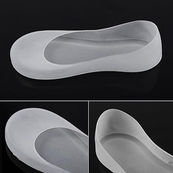ZJchao 1 Pair Soft Silicone Gel Spa Socks Full Length Moisturizing Socks for Cracked Feet Corns Calluses Blisters Bunions - Image 2