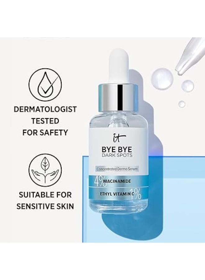 IT COSMETICS Bye Bye Dark Spot Serum 4% with 1% Ethyl Vitamin C visibly reduces dark spots and improves skin clarity within 8 weeks for all skin types 1 30ml - Image 5