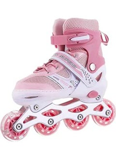 Mastela Skating shoes double calf single row size (39-42) - pink 