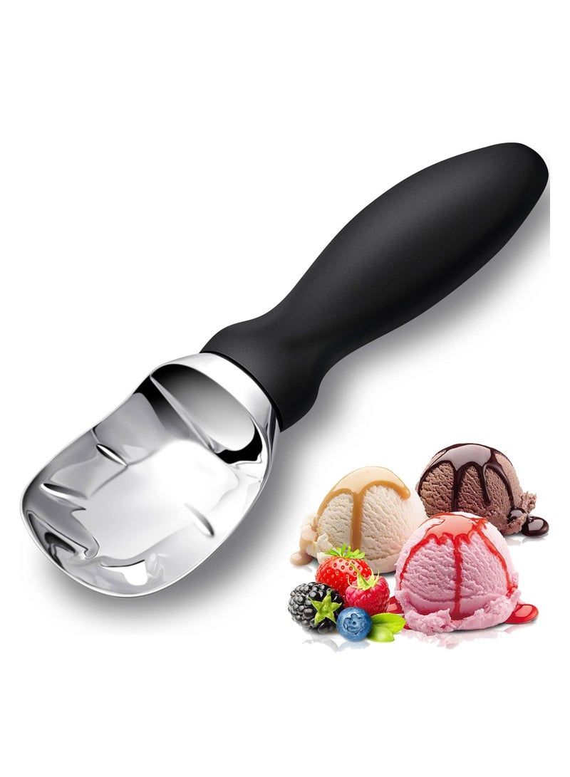 ممون مغرفة آيس كريم ستانلس ستيل - Image 1