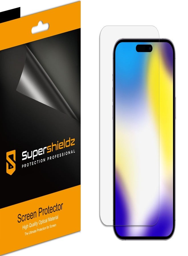 Supershieldz (3 Pack) Designed for iPhone 15 Pro Max (6.7 inch) Screen Protector, High Definition Clear Shield (PET) - Image 1