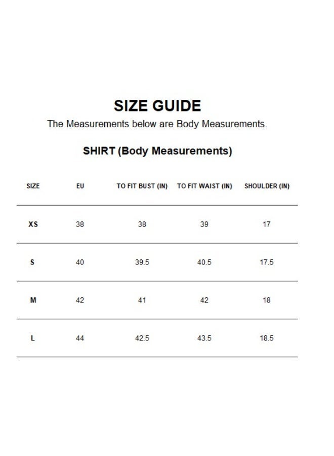 ASHARAE Women's Full Sleeve Button Down Crop Length Shirt Comfortable Material, Breathable Daily Wear, Casual Fashion Outfit, Special Occasion Outfit, Trendy & Chic Apparel - Image 2