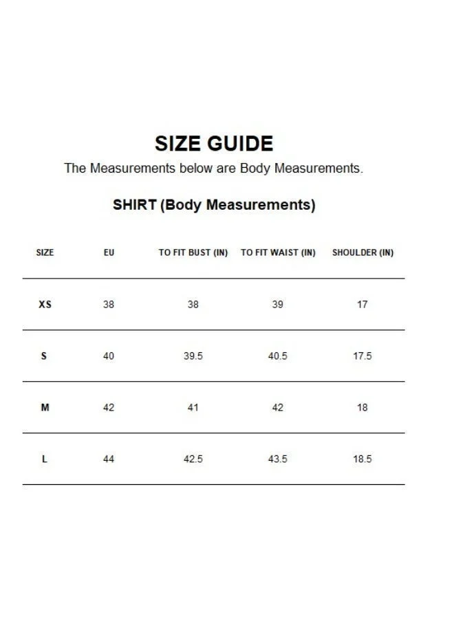 اشاراي قميص نسائي بأكمام طويلة وفتحة أزرار وقصة قصيرة
