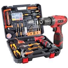 SHRI DURGA ELECTRICALS POWER HAND TOOLS Electric Professional Impact Drill Tool kit 550 Watts 2900 RPM Chuck 10mm Machine Variable Speed ForwardReverse Rotation 