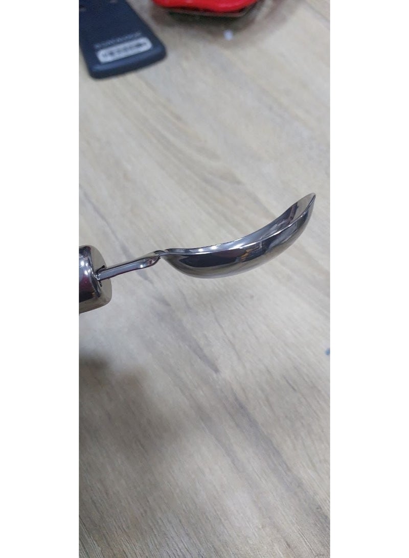 توب تشويس ملعقة ايس كريم بيد خشب زان - Image 3