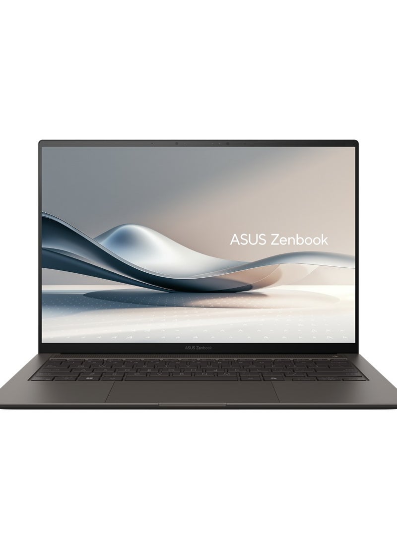 ASUS Zenbook S 14 OLED UX5406SA-PV007W Laptop  14 OLED Inch / Core Ultra 7 -258V/ 32GB RAM/  1TB SSD /Intel Arc Graphics/ Win11 / English/Arabic Zumaia Grey - Image 2