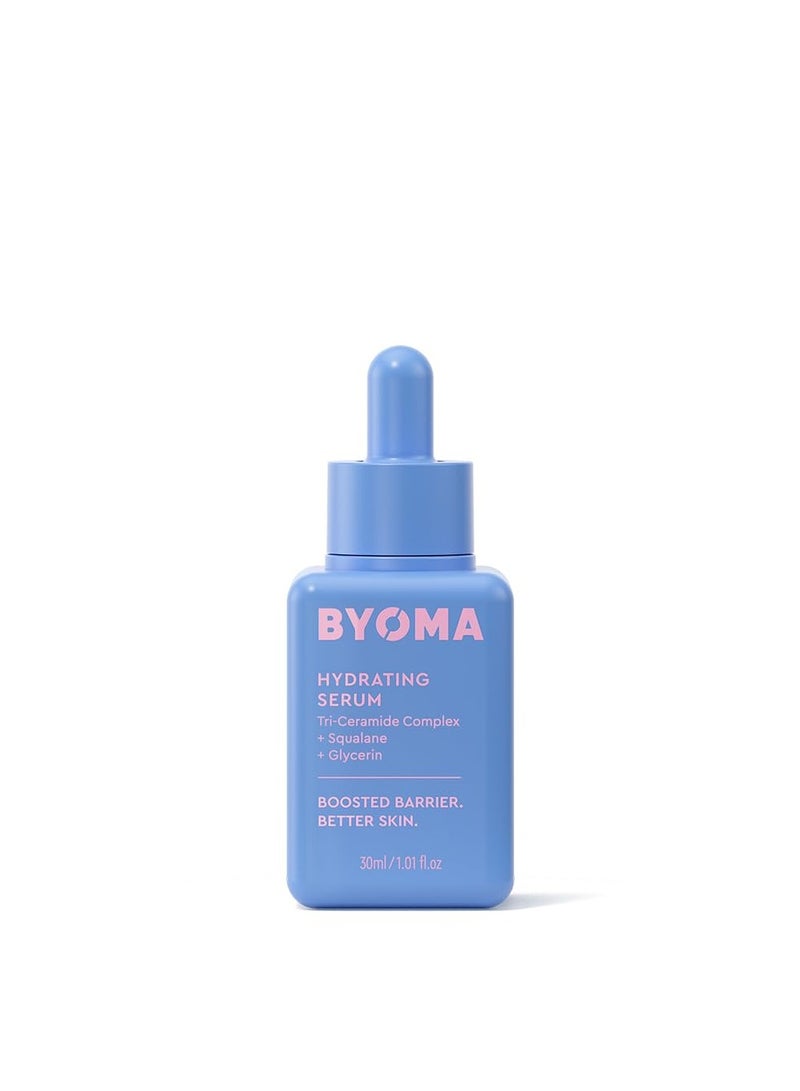 BYOMA Hydrating Serum - Moisturizing Facial Serum with Squalane, Glycerin & Ceramides - Hydrating for Glowing, Dewy Skin - 1.01 fl. oz - Image 1