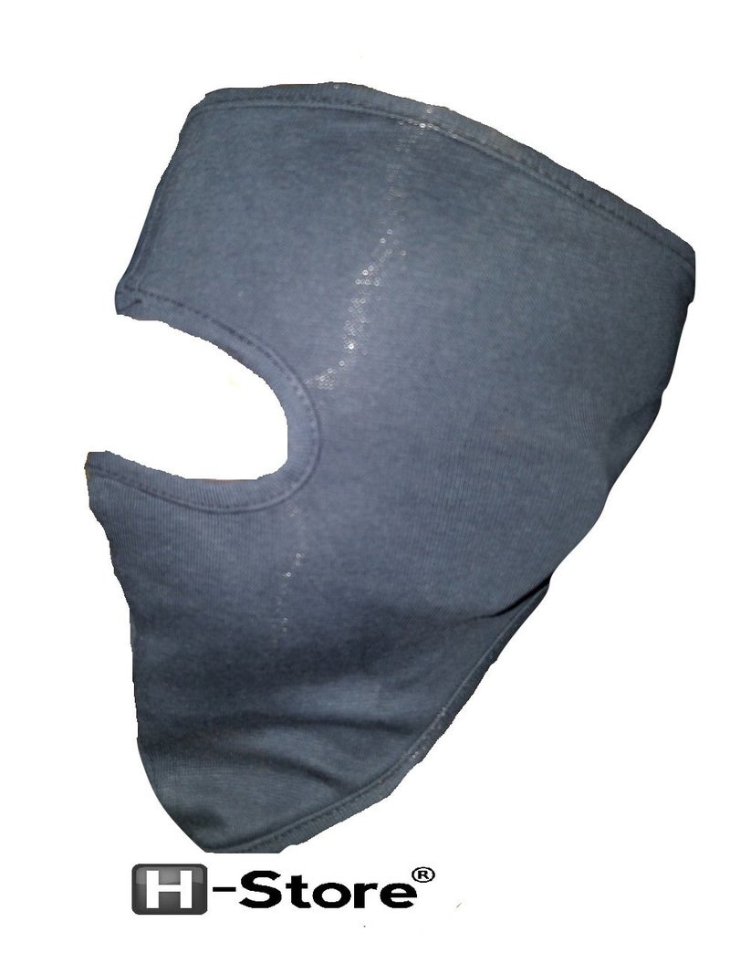 H-Store Ninja Black Plain Mask,Balaclava,anti-pollution,riders saftey mask - Image 2
