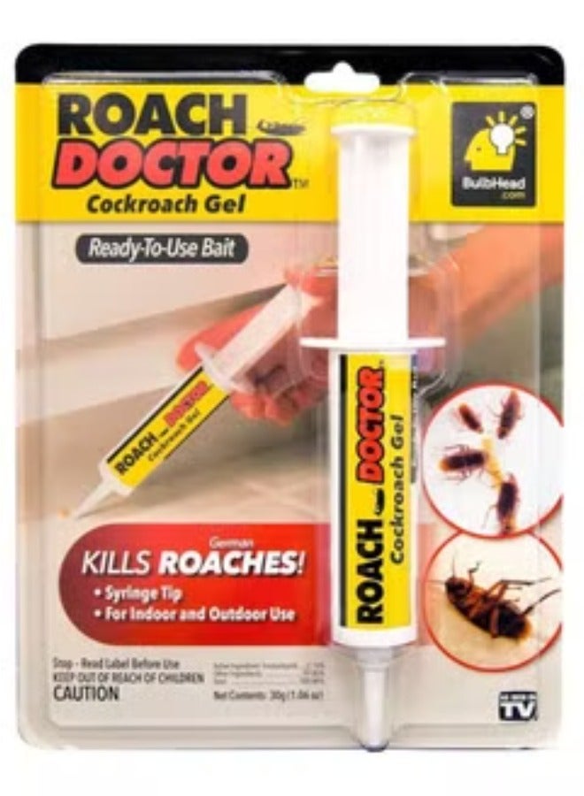 Roach Doctor Cockroach Gel Ready-to-Use Cockroach Gel Bait – Outdoor & Indoor Roach Killer - Image 4