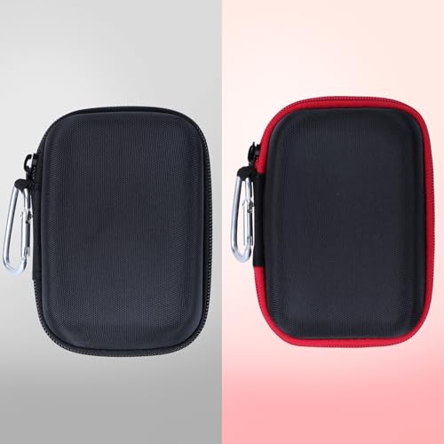 Lebakort Storage Case Compatible with OM SYSTEM Tough TG7 OLYMPUS Tough TG6 TG5 TG4 Underwater Digital Camera Black Red Case - Image 3
