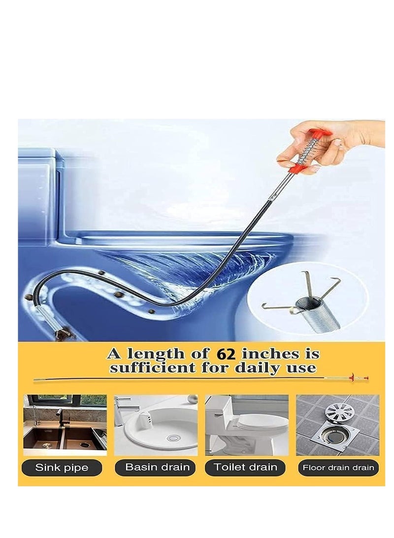 Professional Drain Cleaning Pipe Snake - Easy Unclogging Tool for Kitchen & Bathroom Sinks & Drains - Image 5