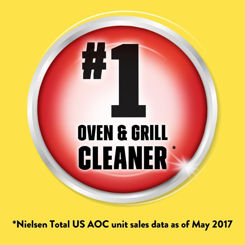 Easy Off Heavy Duty Oven Cleaner, Destroys Tough Burnt on Food and Grease, Fresh Scent, 14.5 oz Can - Image 2