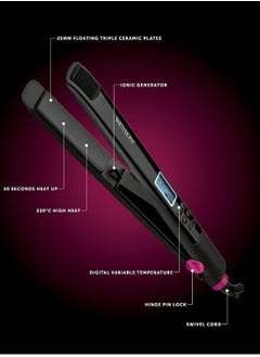 Revlon Flawless Glossy Finish Perfect Straight Digital Styler Ionic Technology Frizz Reduction  - Image 2
