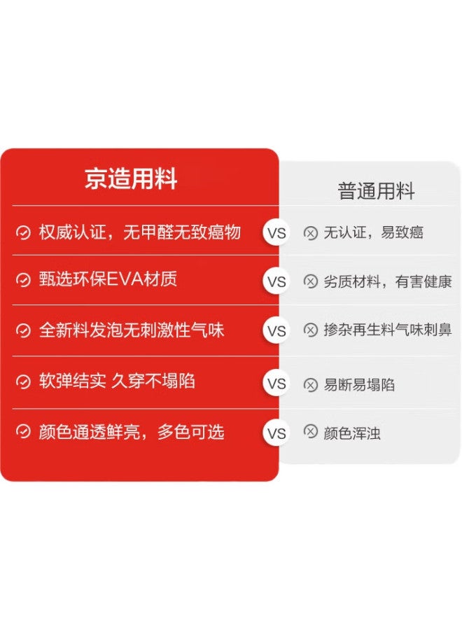 JD.com Jingzao Candy Slippers, Men'S Home Slippers, Lightweight And Soft, Bathroom Sandals, Gray-Brown, Size 44-45 - Image 2