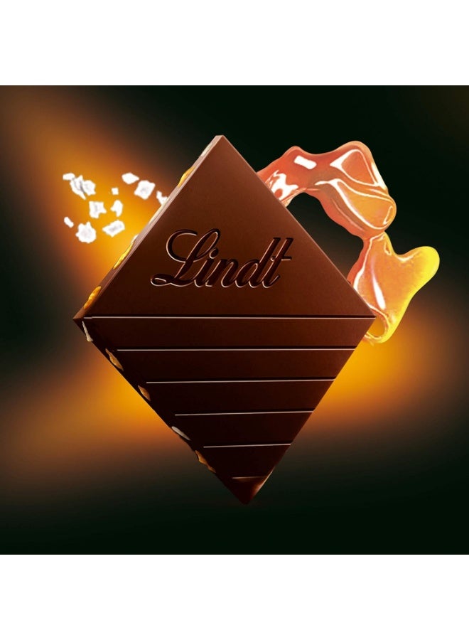 Lindt Excellence Caramel Sea Salt Dark Chocolate Bar 100grams - Image 4
